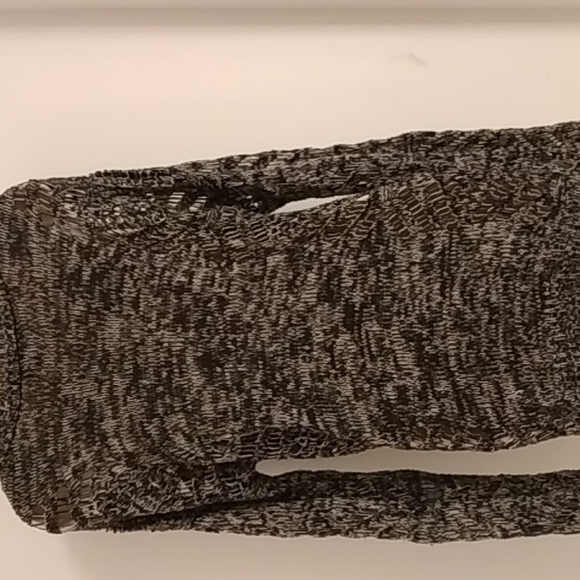 Pink Rose Brand, Knited Sweater with Peekaboo Sides and Sleeves - Picture 8 of 8